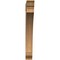 Ekena Millwork Thorton Traditional Smooth Bracket, Western Red Cedar, 5 1/2"W x 38"D x 46"H BKT06X38X46THR01SWR - alternate 2